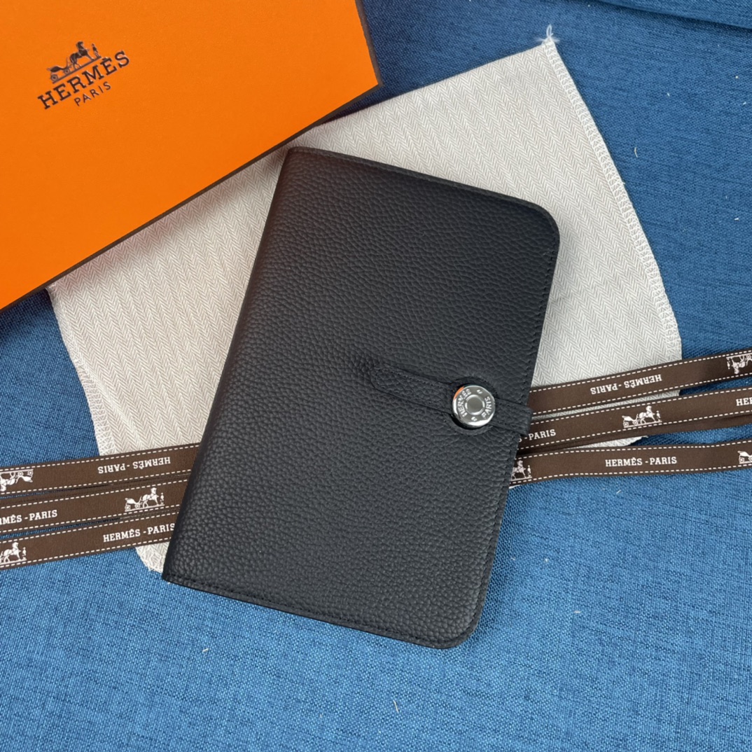 HERMES Dogon Duo 可拆分钱包 - Togo小牛皮製・8個カードポケット