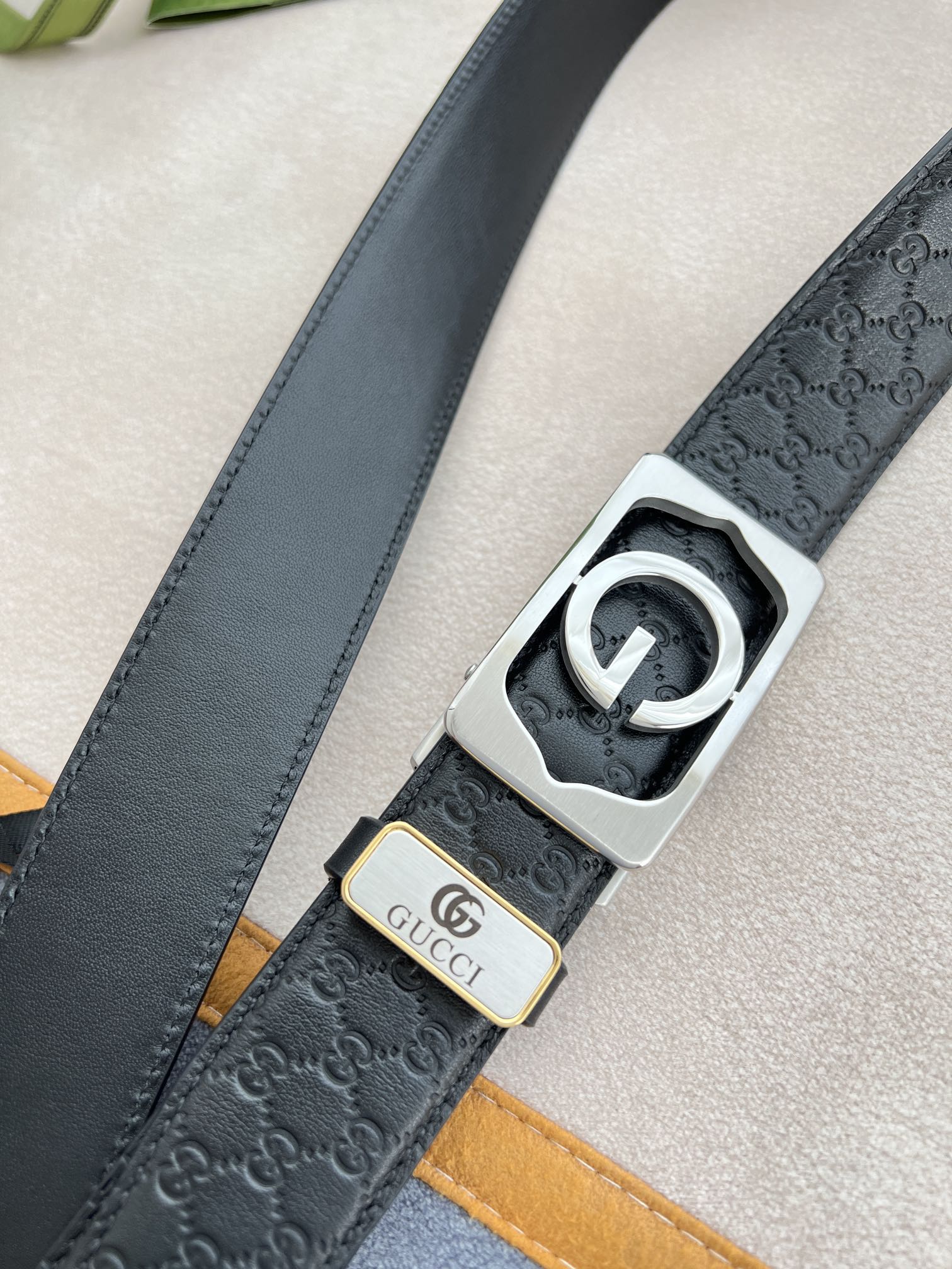品名古奇.Gu...cci腰带️自动