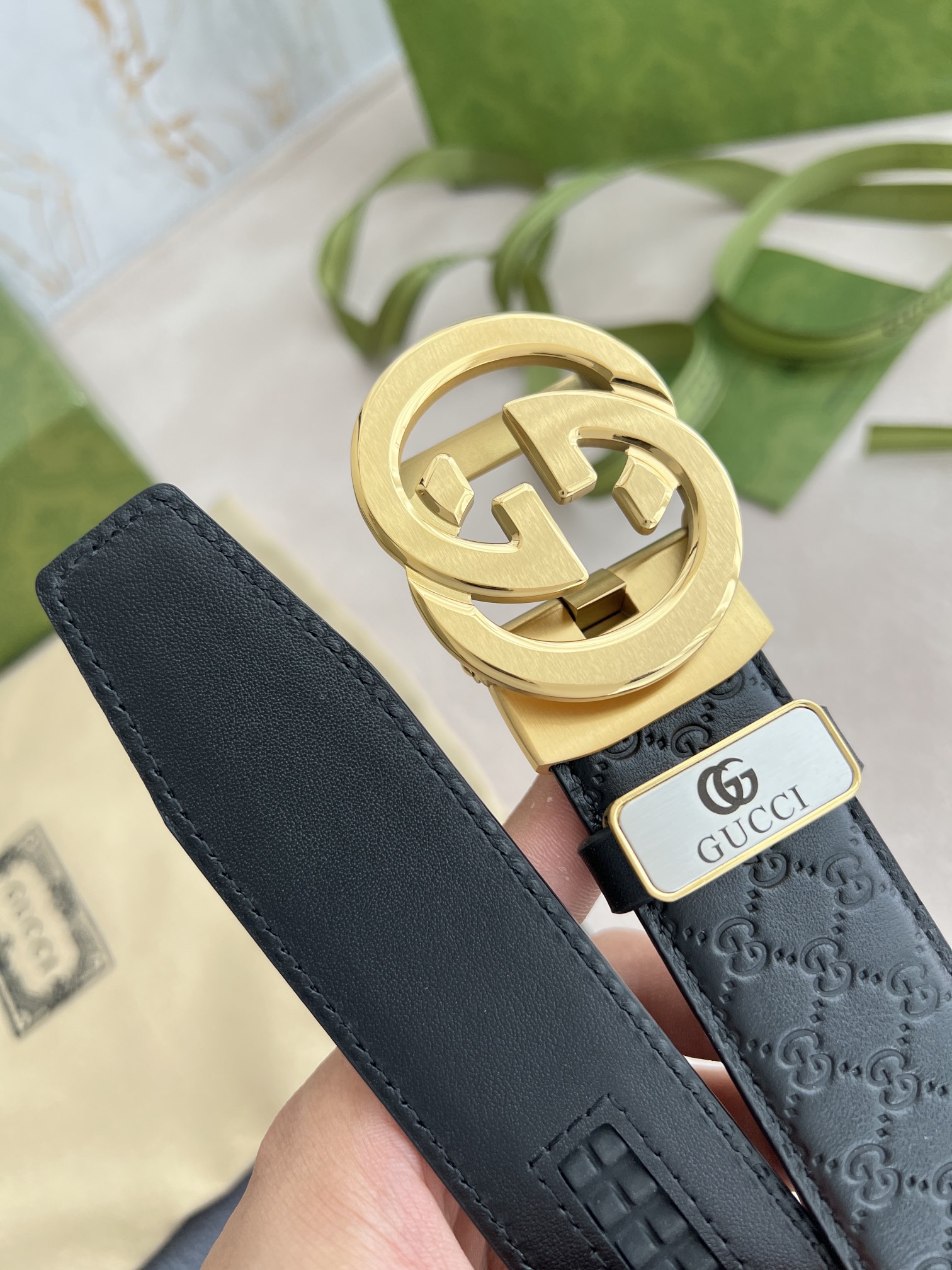 品名古奇.Gu...cci腰带️自动