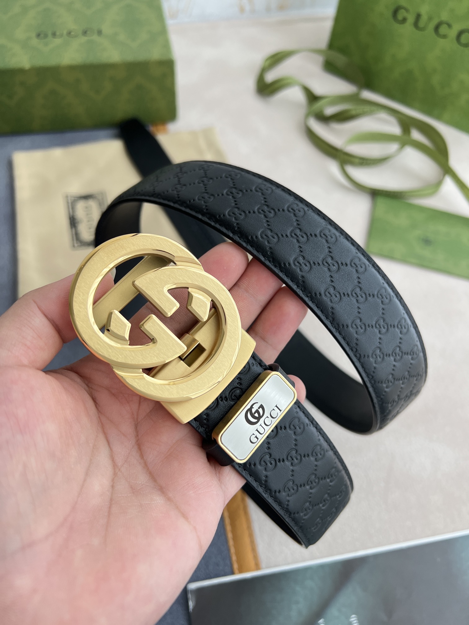 品名古奇.Gu...cci腰带️自动