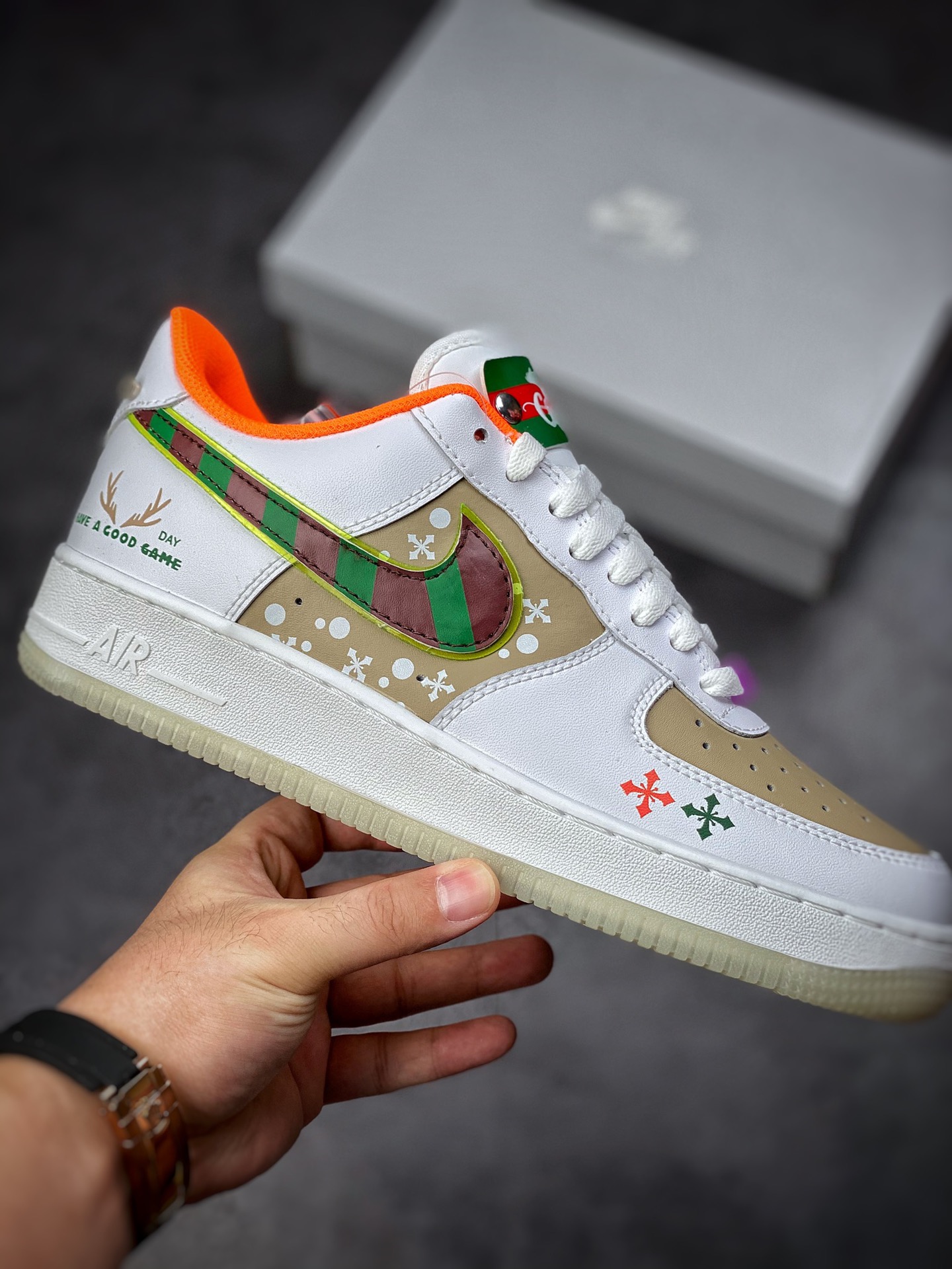 220 Nike Air Force 1 Low 07 电竞定制DO2333-101