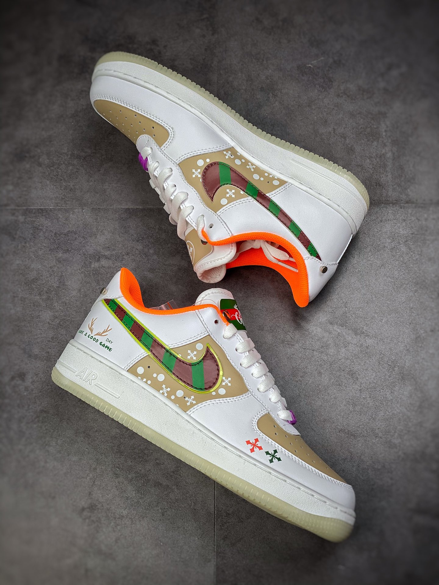 220 Nike Air Force 1 Low 07 电竞定制DO2333-101