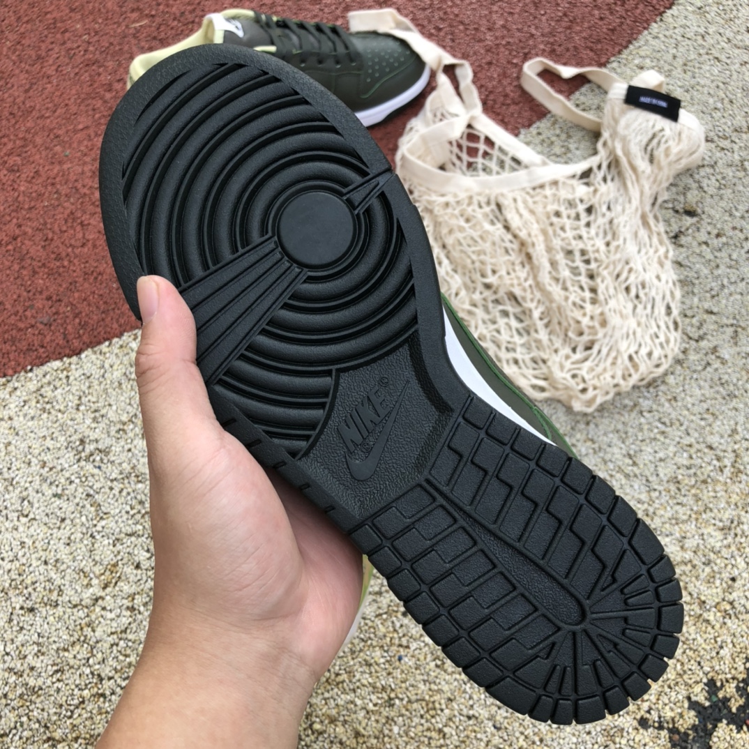 360  NIKE DUNK LOW LX 墨绿牛油果 刮刮乐休闲板鞋DM7606-300