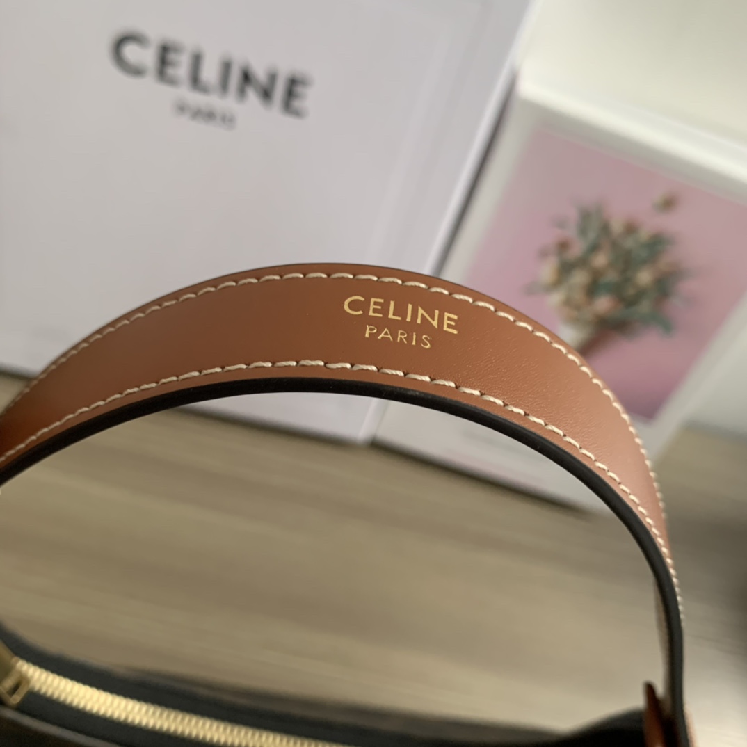 Celine Ava Bag in Triomphe Canvas – Retro Style Shoulder Bag 6 i1657875005 1384 4