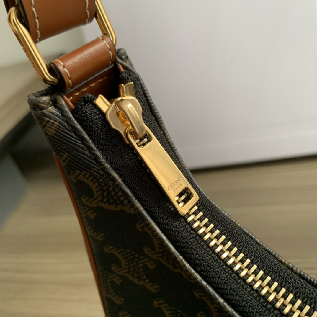 Celine Ava Bag in Triomphe Canvas – Retro Style Shoulder Bag 8 i1657875005 6052 6
