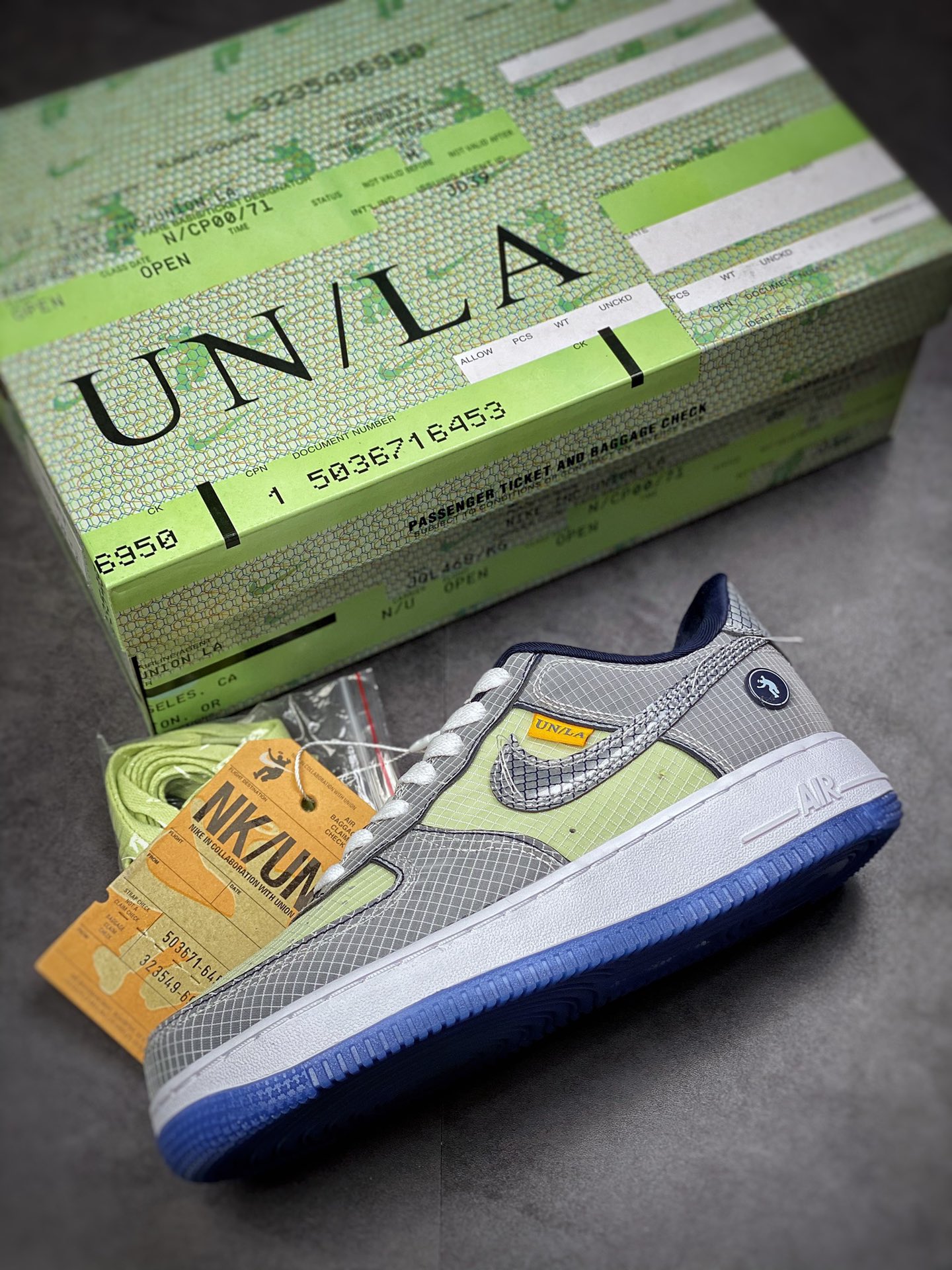 280 Nike Air Force 1 Low 07 × Union LA 深蓝 CJ9649-401