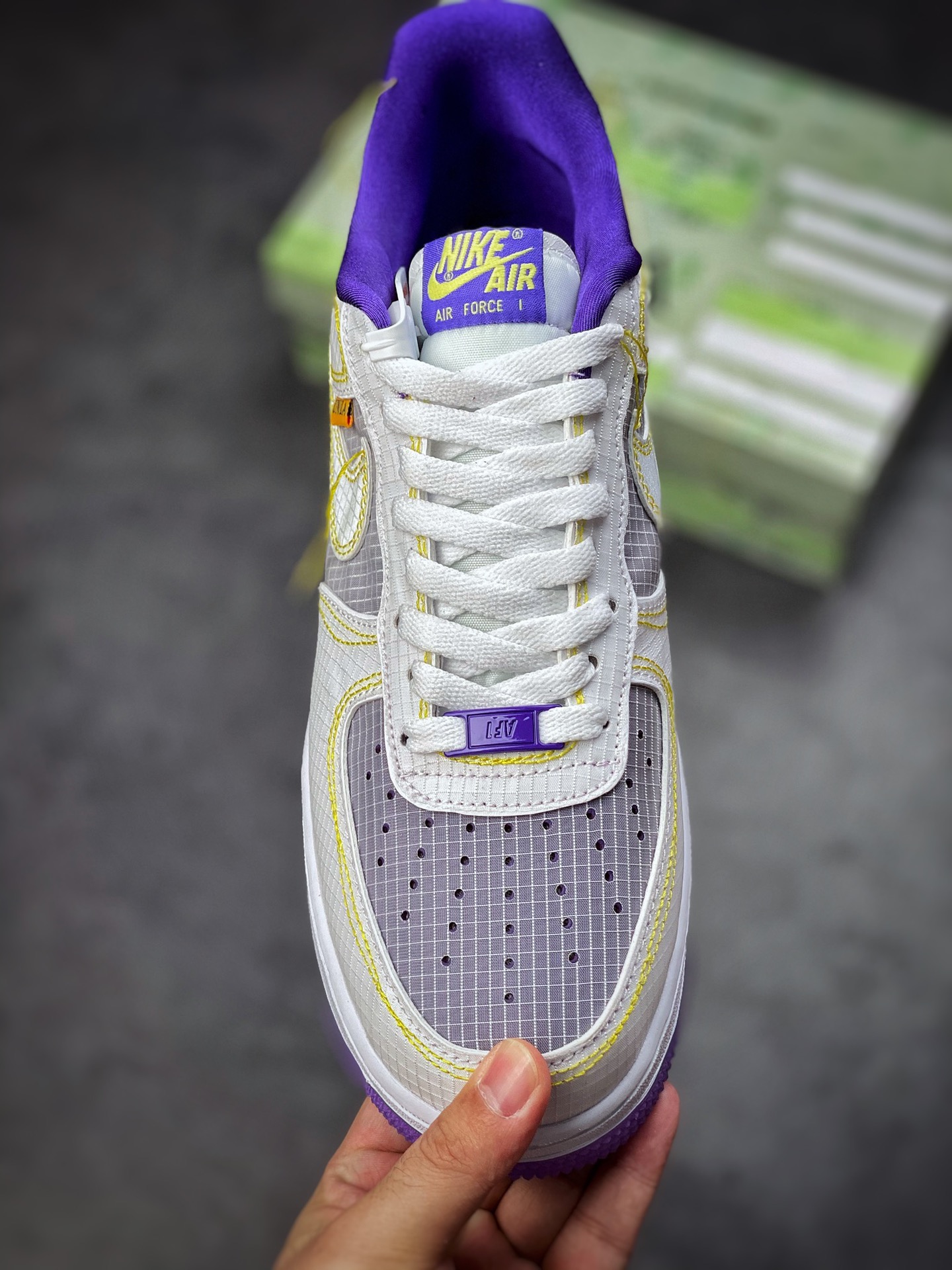 280 Nike Air Force 1 Low 07 × Union LA 紫蓝 CJ9649-500