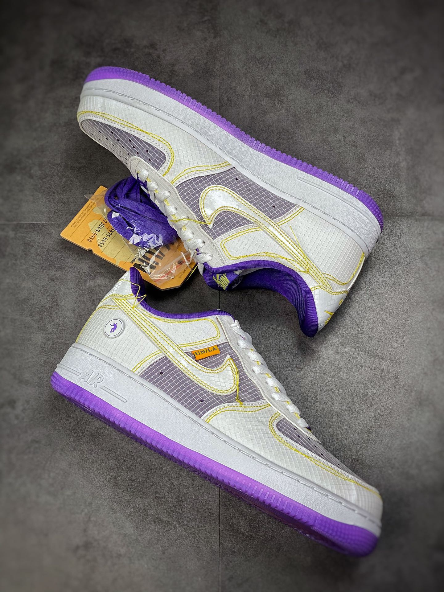 280 Nike Air Force 1 Low 07 × Union LA 紫蓝 CJ9649-500