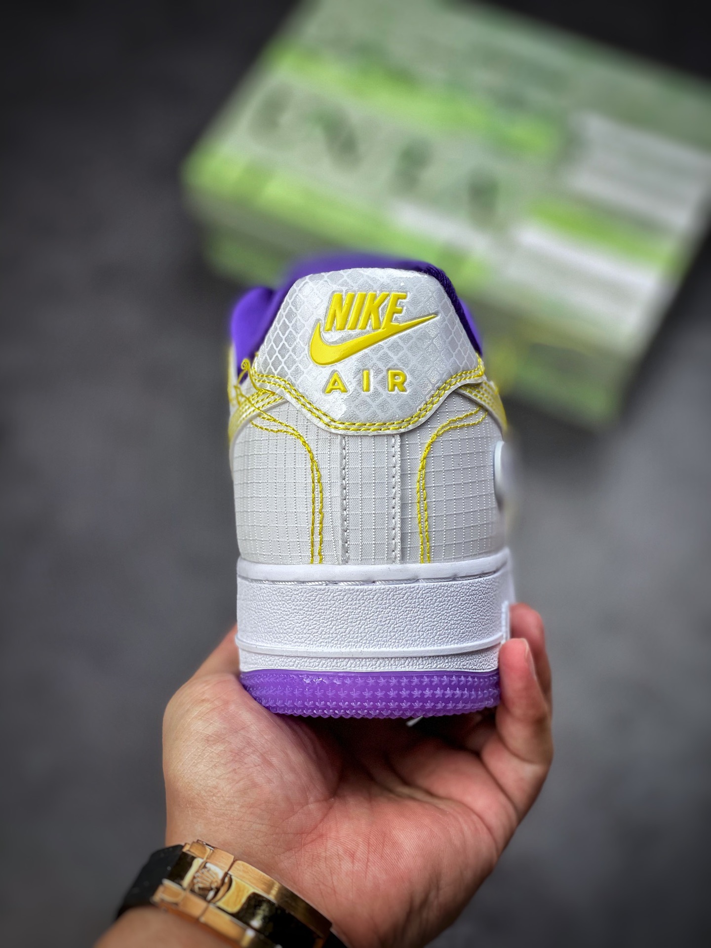 280 Nike Air Force 1 Low 07 × Union LA 紫蓝 CJ9649-500