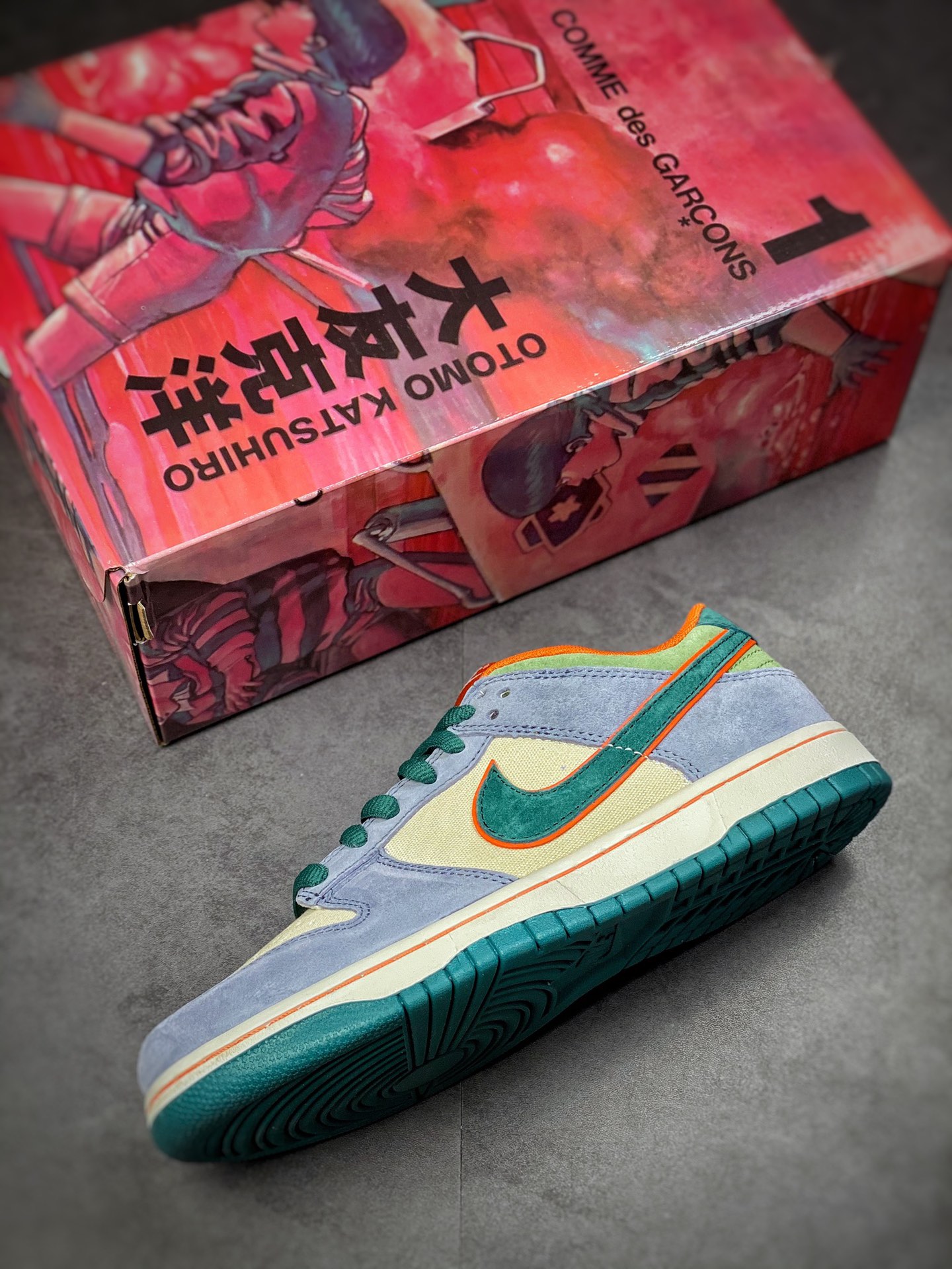 200 #性价比版本 Otomo Katsuhiro x Nike SB Dunk Low ”Steamboy OST”  大友克洋联名 LF0039-017