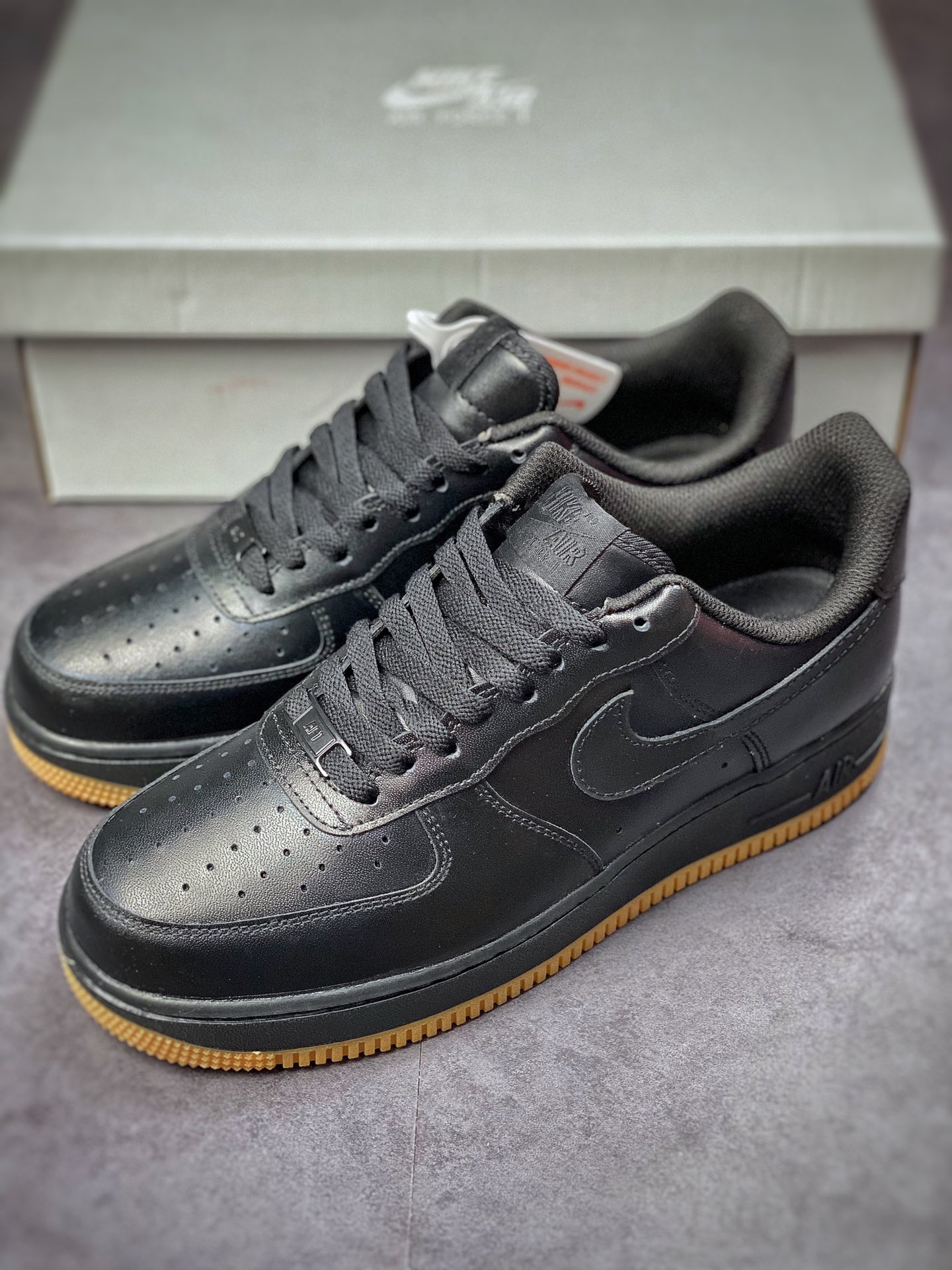 180 Nike Air Force 1 Low 07 黑生胶DZ4404-001