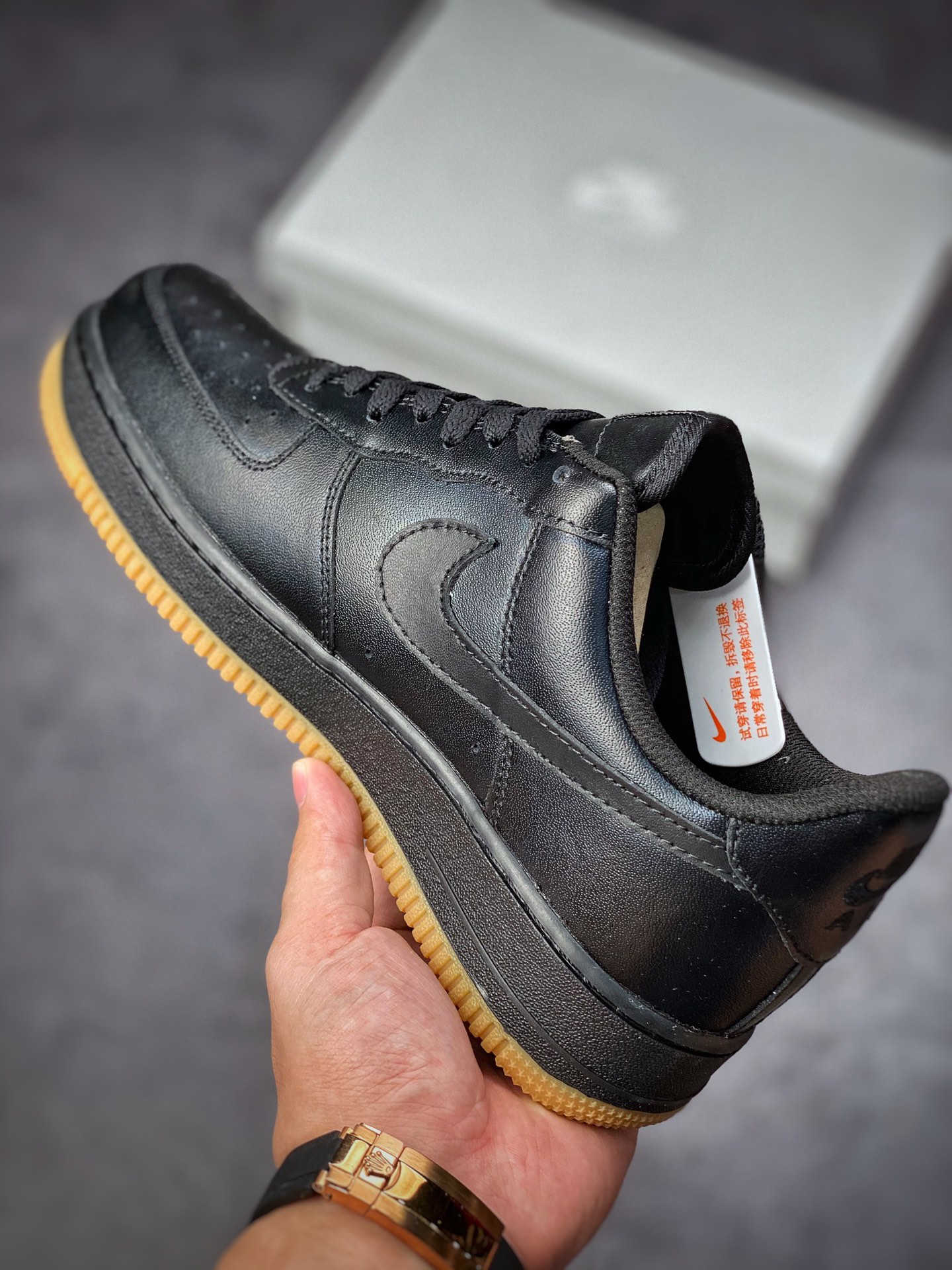 180 Nike Air Force 1 Low 07 黑生胶DZ4404-001