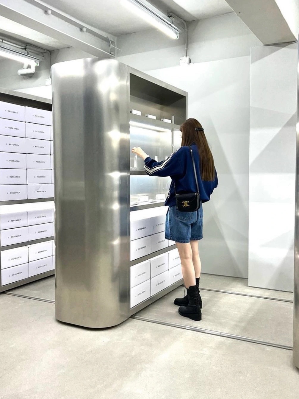 CELINE TEEN BESACE TRIOMPHE 18.5CM BAG 110413黑色