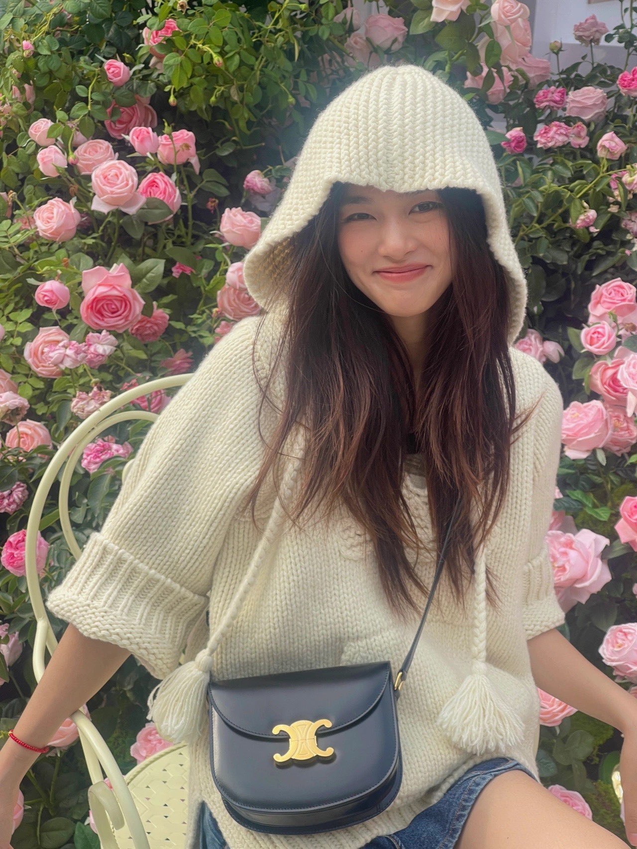 CELINE TEEN BESACE TRIOMPHE 18.5CM BAG 110413黑色