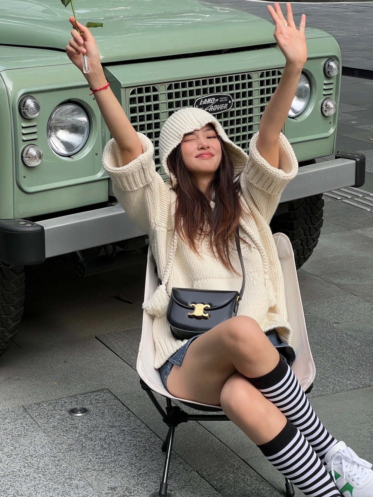 CELINE TEEN BESACE TRIOMPHE 18.5CM BAG 110413黑色