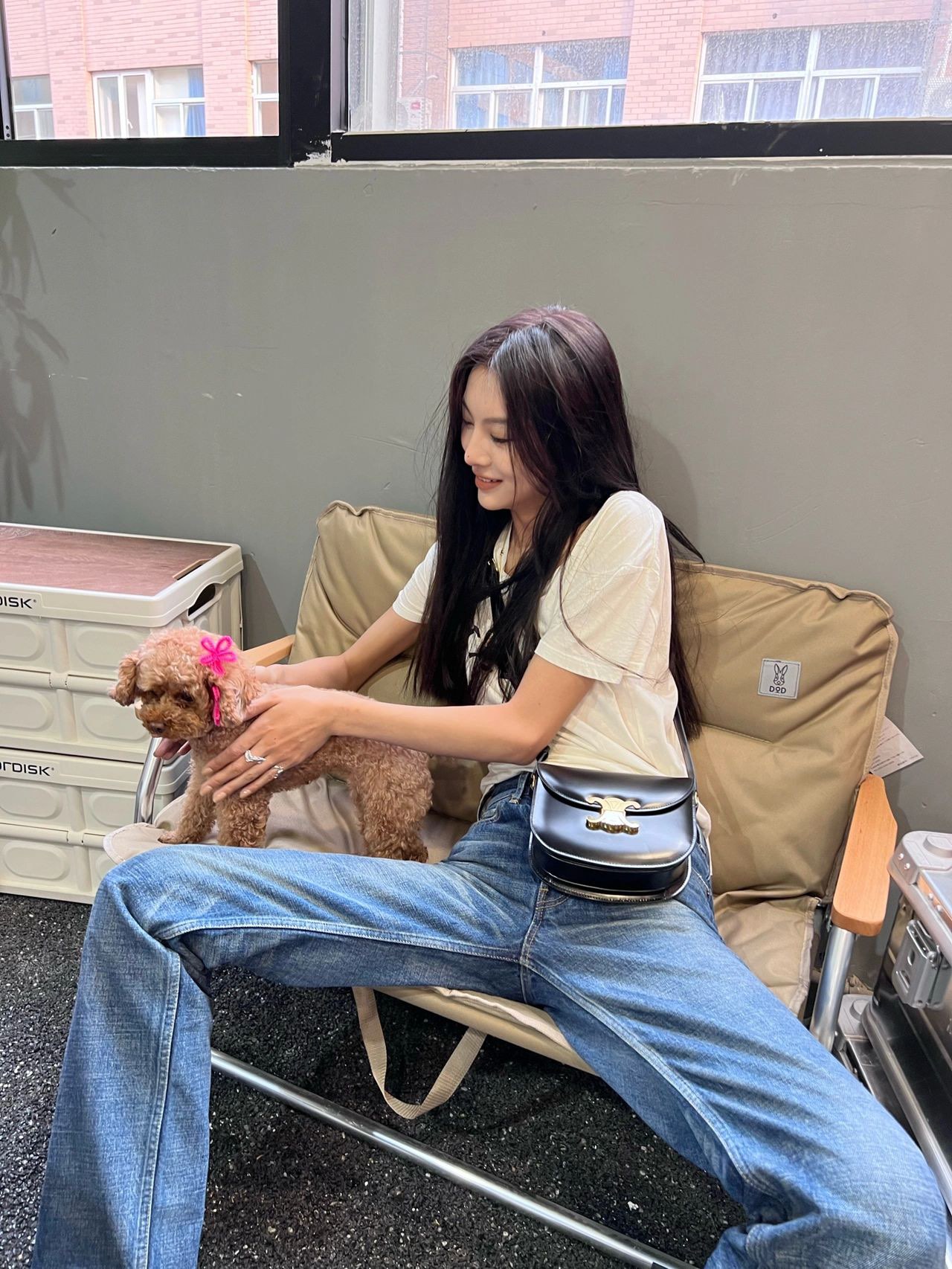 CELINE TEEN BESACE TRIOMPHE 18.5CM BAG 110413黑色