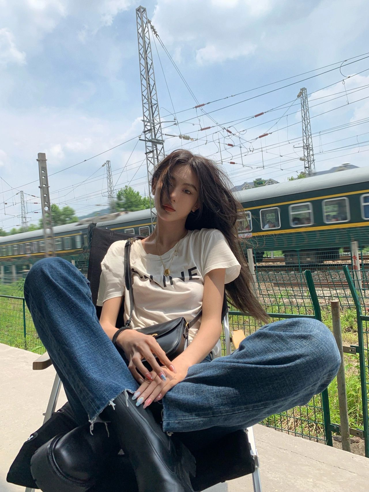 CELINE TEEN BESACE TRIOMPHE 18.5CM BAG 110413黑色