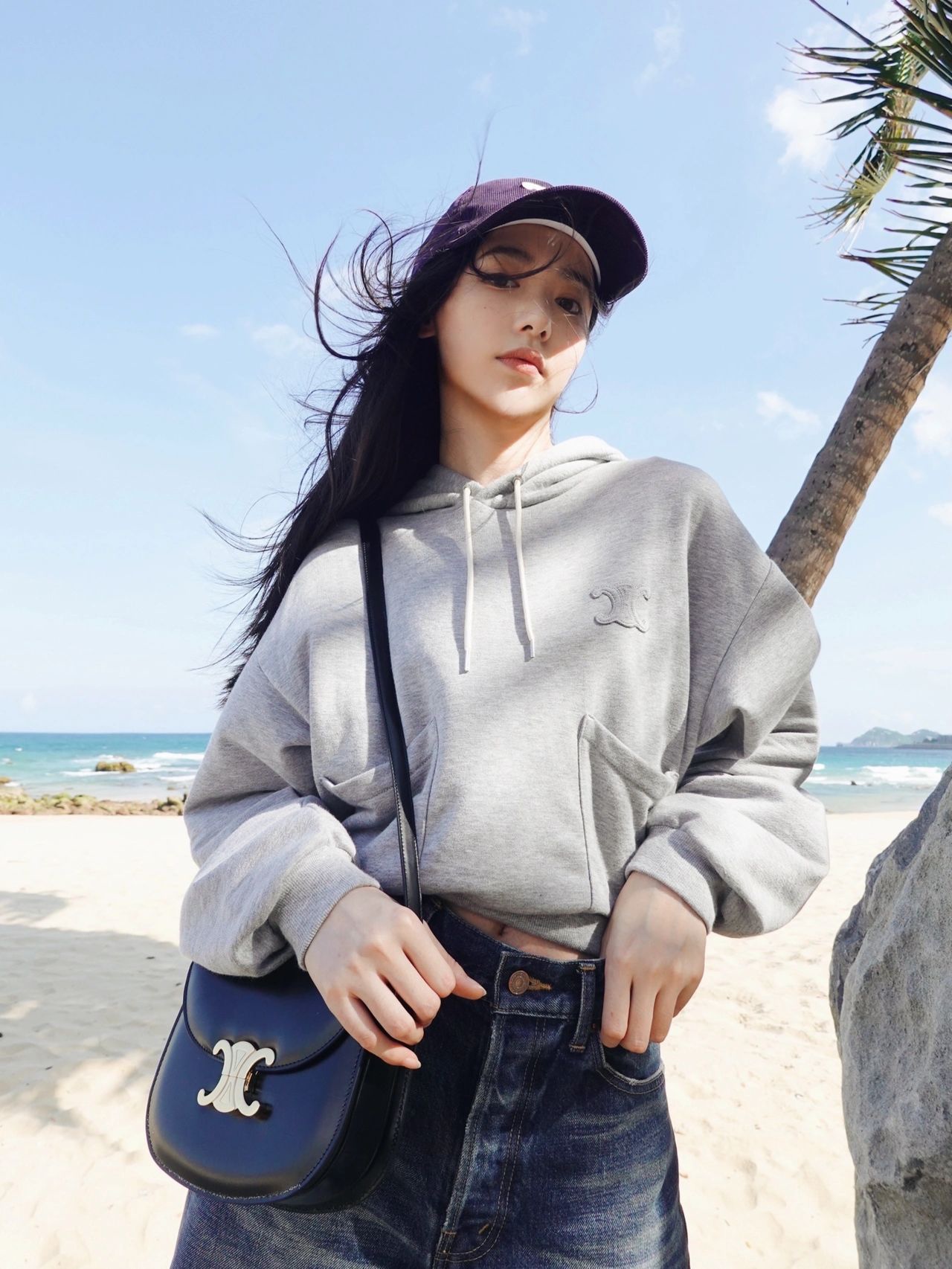 CELINE TEEN BESACE TRIOMPHE 18.5CM BAG 110413黑色