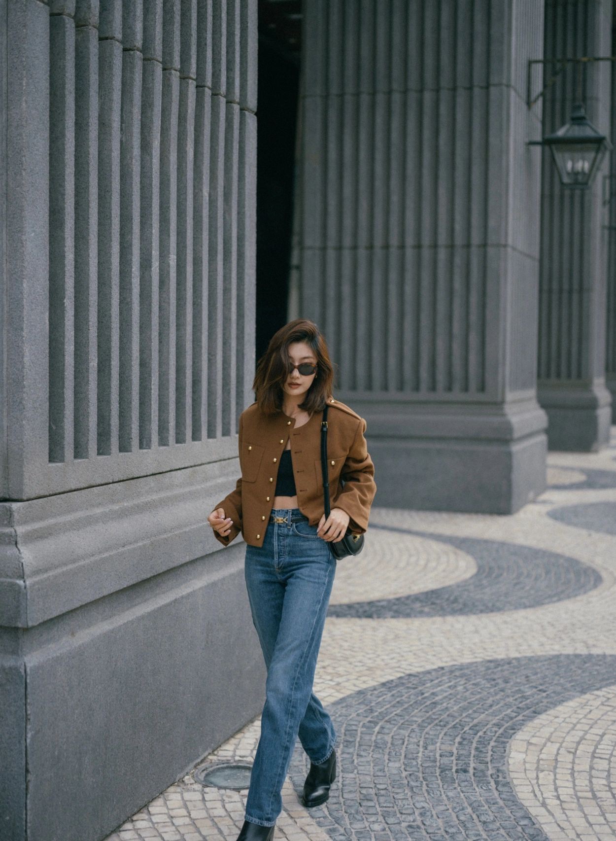 CELINE TEEN BESACE TRIOMPHE 18.5CM BAG 110413黑色