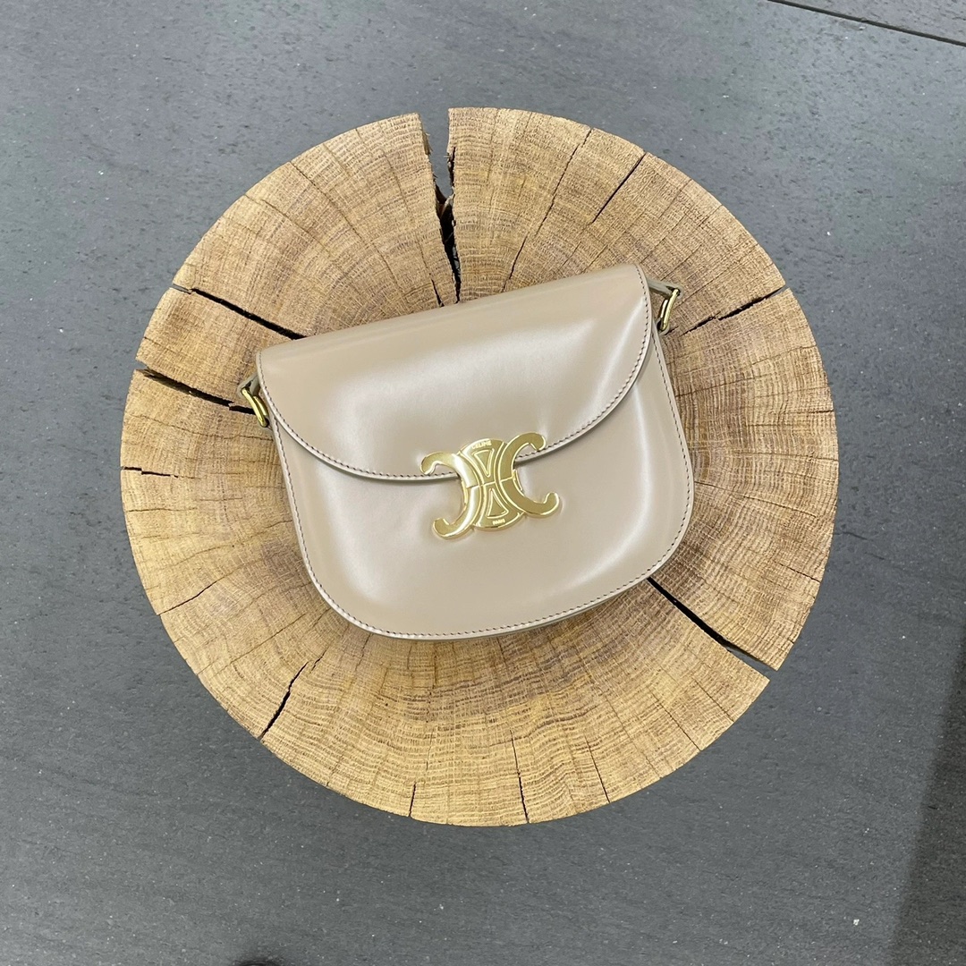 CELINE TEEN BESACE TRIOMPHE 18.5CM BAG 110413裸色