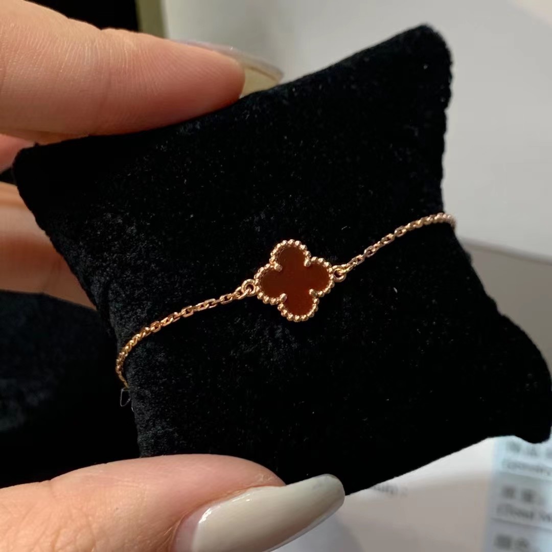 Van Cleef & Arpels 梵克雅VCA 单花9m手链