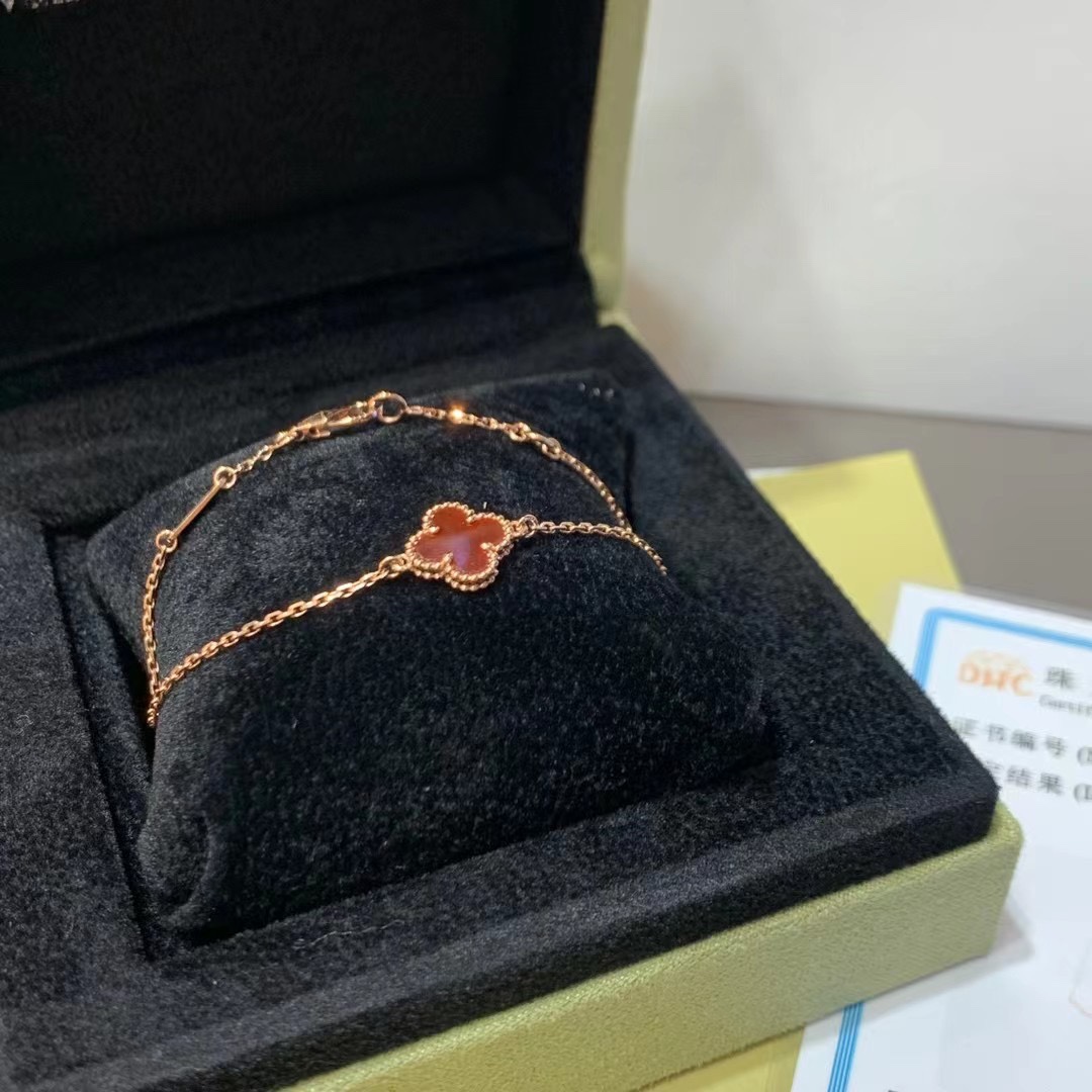 Van Cleef & Arpels 梵克雅VCA 单花9m手链