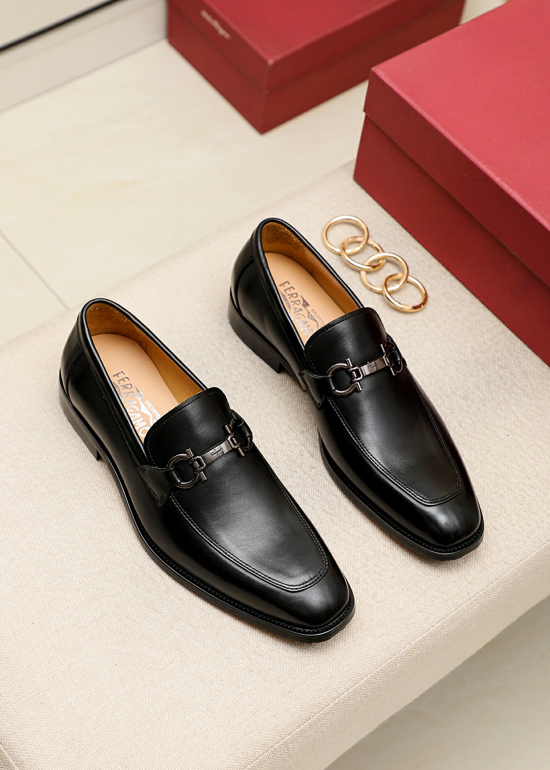 J0  Ferragamo 菲拉格慕 休闲皮鞋正码