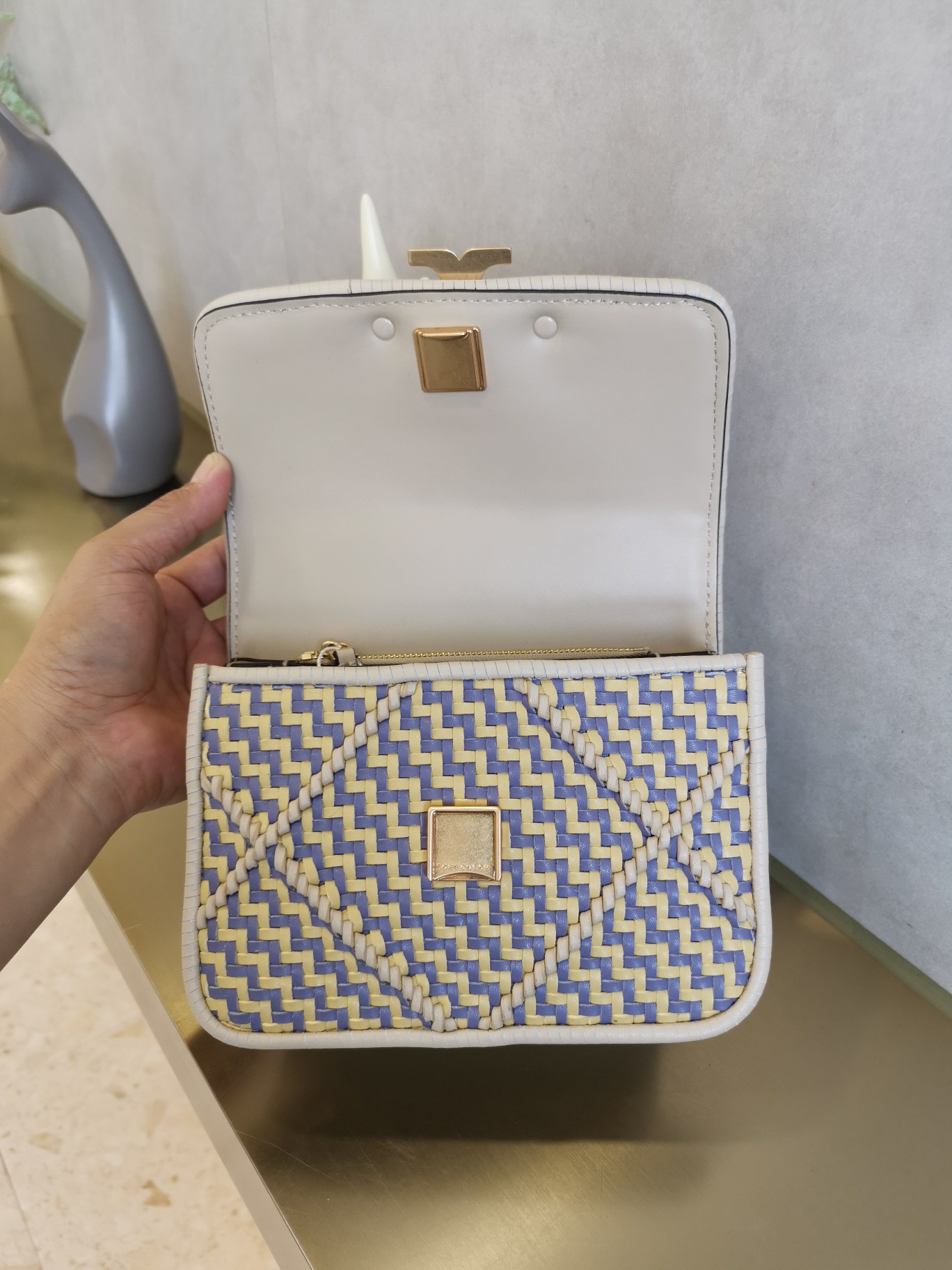 Tory Burch ～编号 206小号链条款（编织款）TORY
