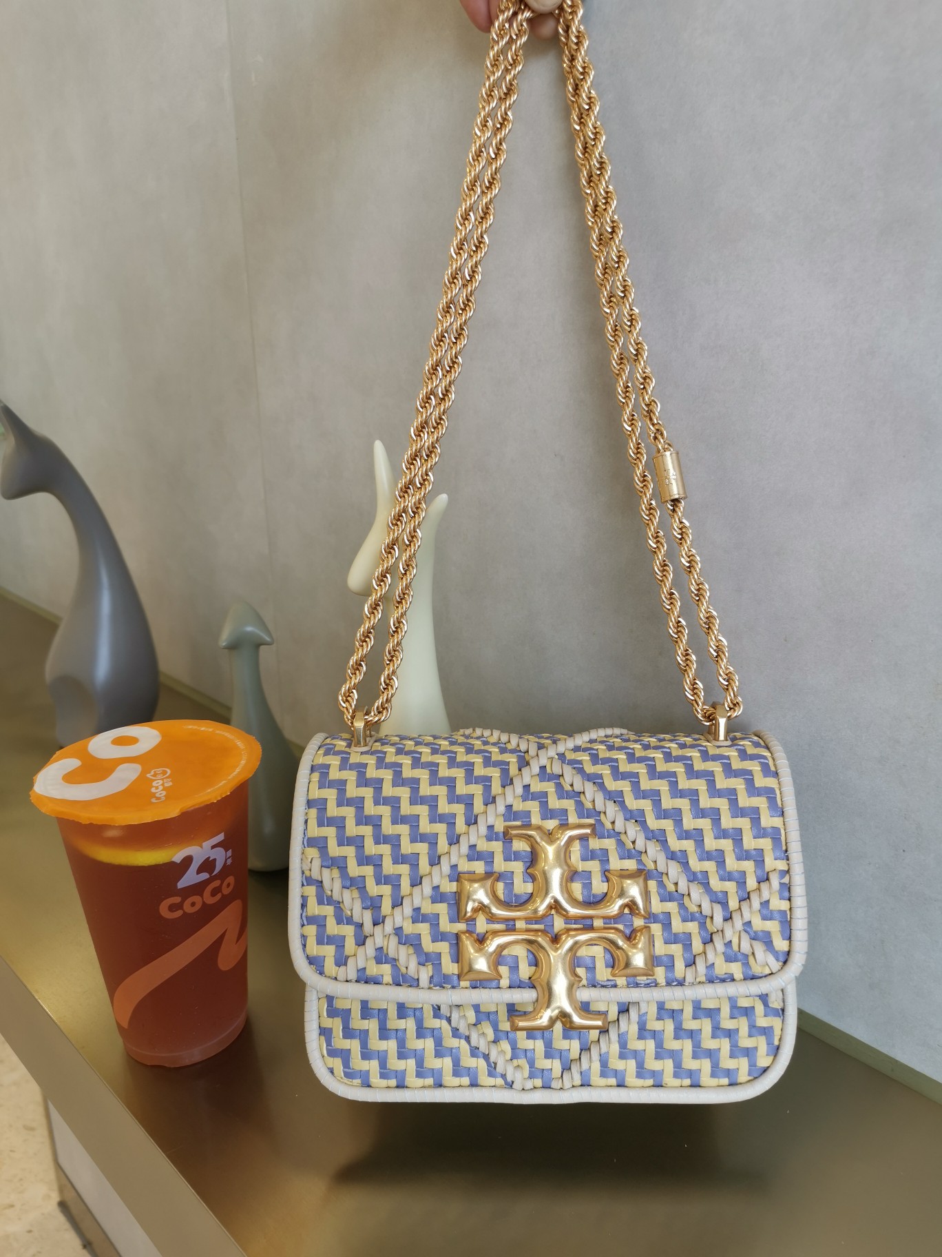 Tory Burch ～编号 206小号链条款（编织款）TORY