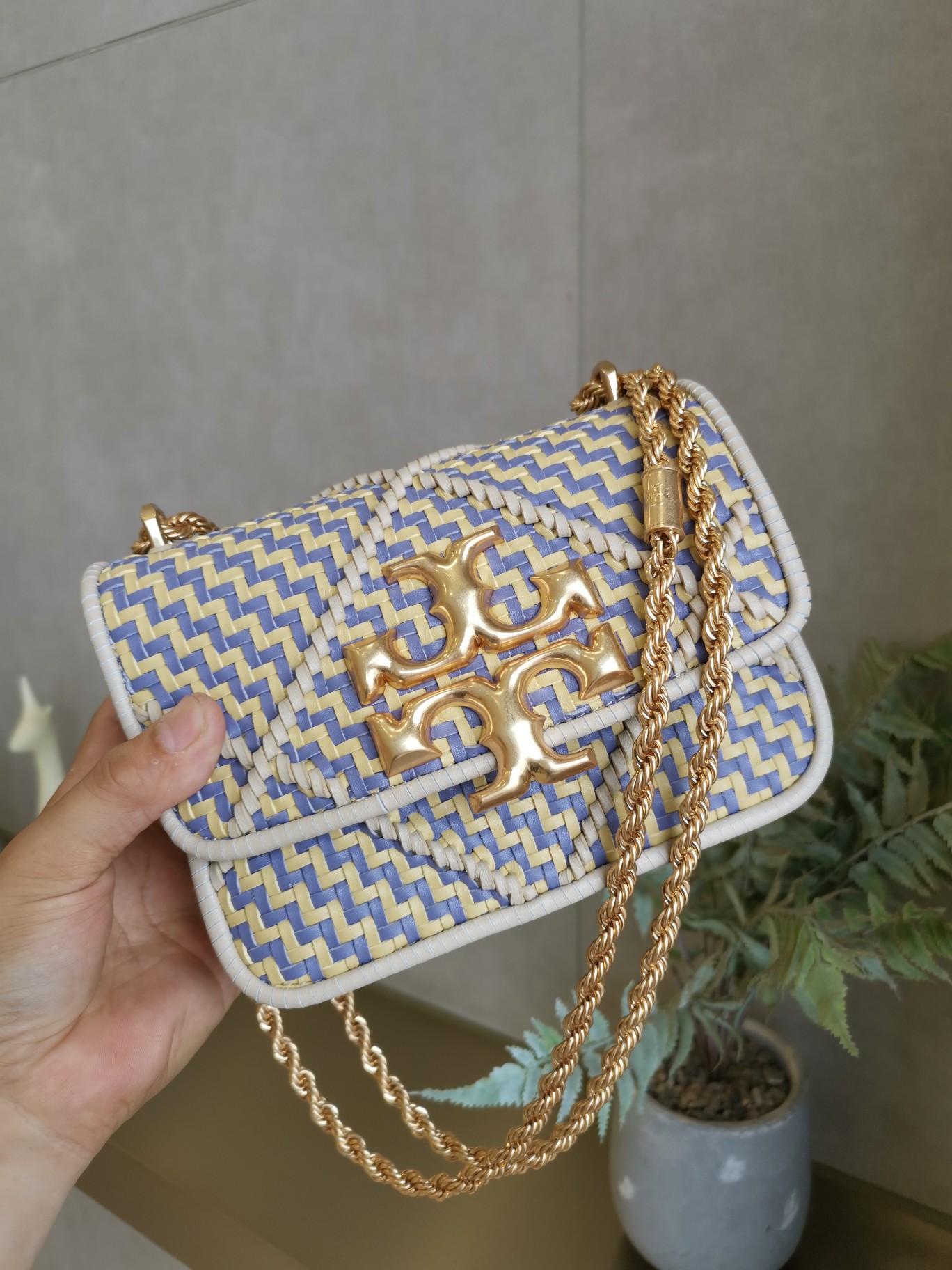 Tory Burch ～编号 206小号链条款（编织款）TORY