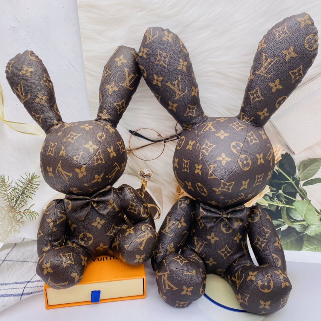 38cm rabbit handbag front view