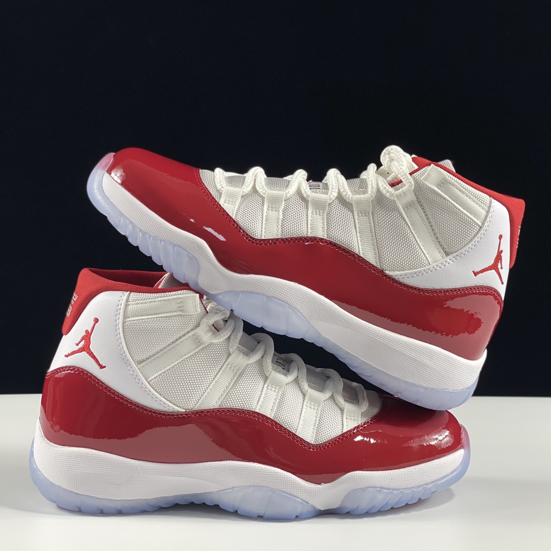 福利特价AirJordan11“Cherry”AJ11樱桃红白红CT8012-116尺码36-49.5