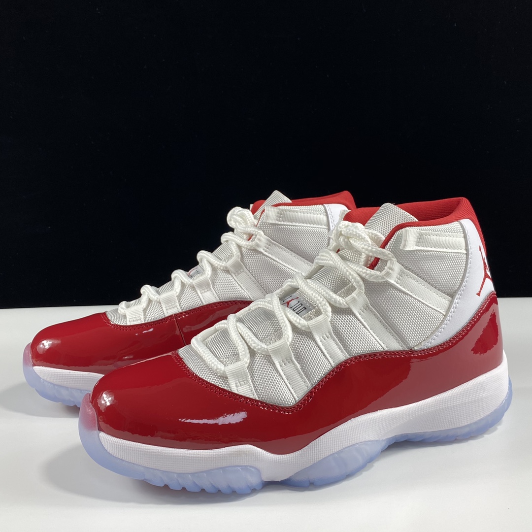 福利特价AirJordan11“Cherry”AJ11樱桃红白红CT8012-116尺码36-49.5