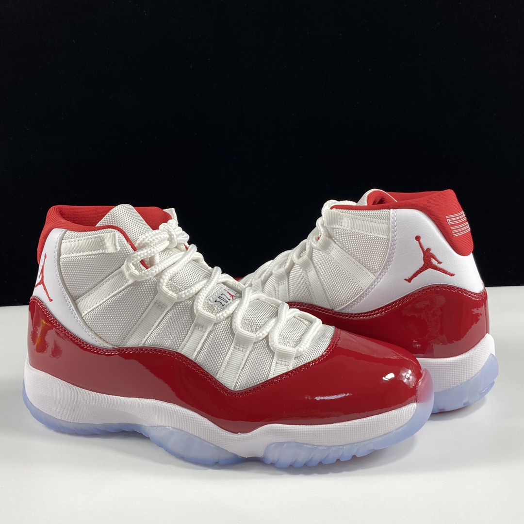 福利特价AirJordan11“Cherry”AJ11樱桃红白红CT8012-116尺码36-49.5