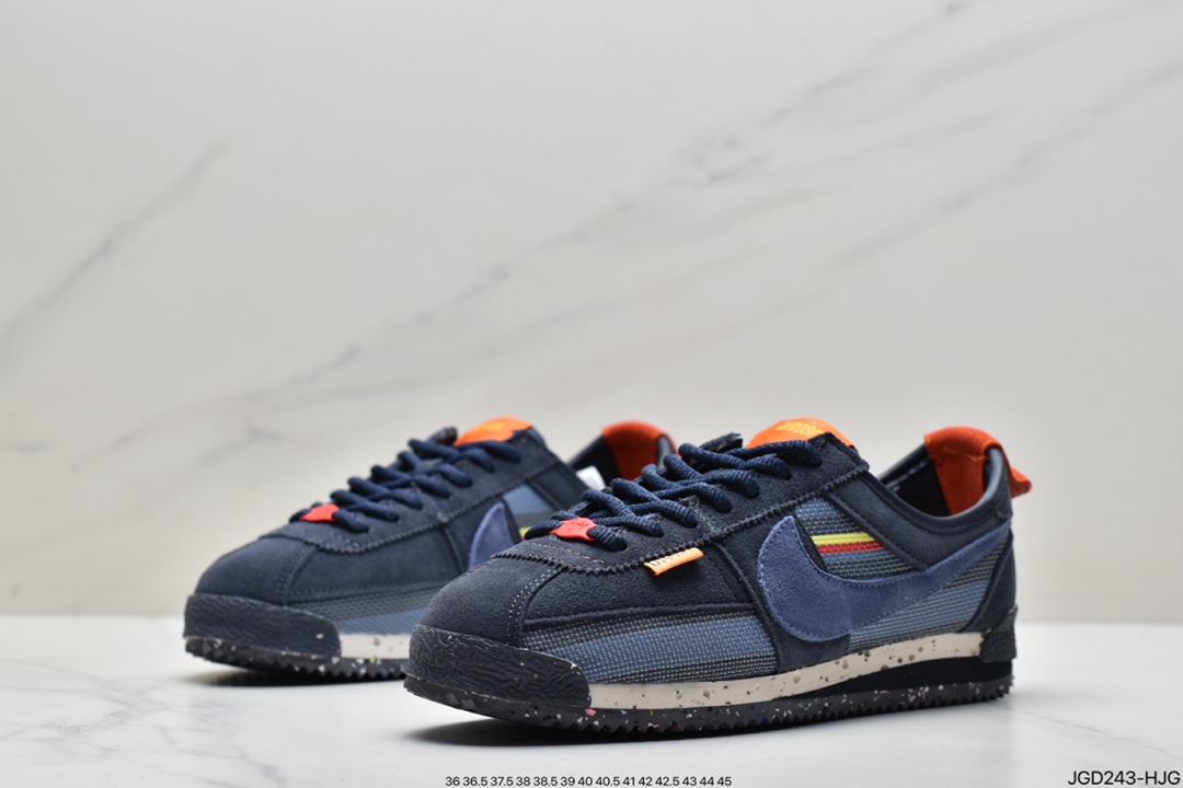 180 耐克Union x Nike Cortez情侣款 阿甘系列 运动休闲跑步鞋DR1413-009