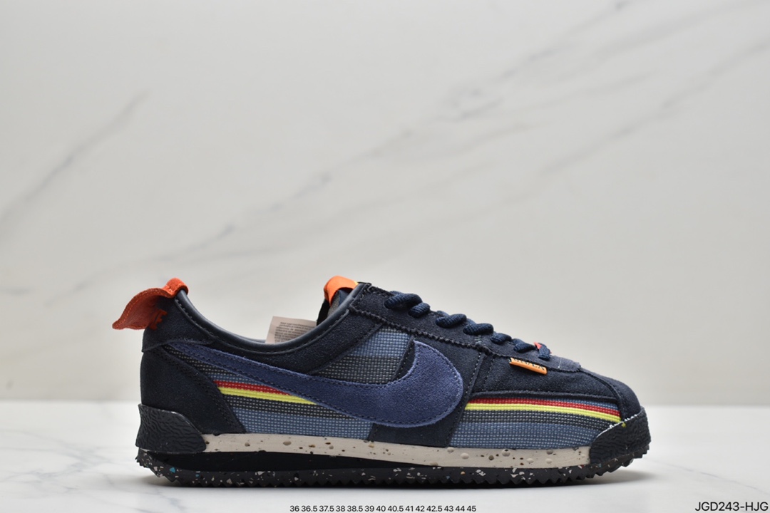 180 耐克Union x Nike Cortez情侣款 阿甘系列 运动休闲跑步鞋DR1413-009