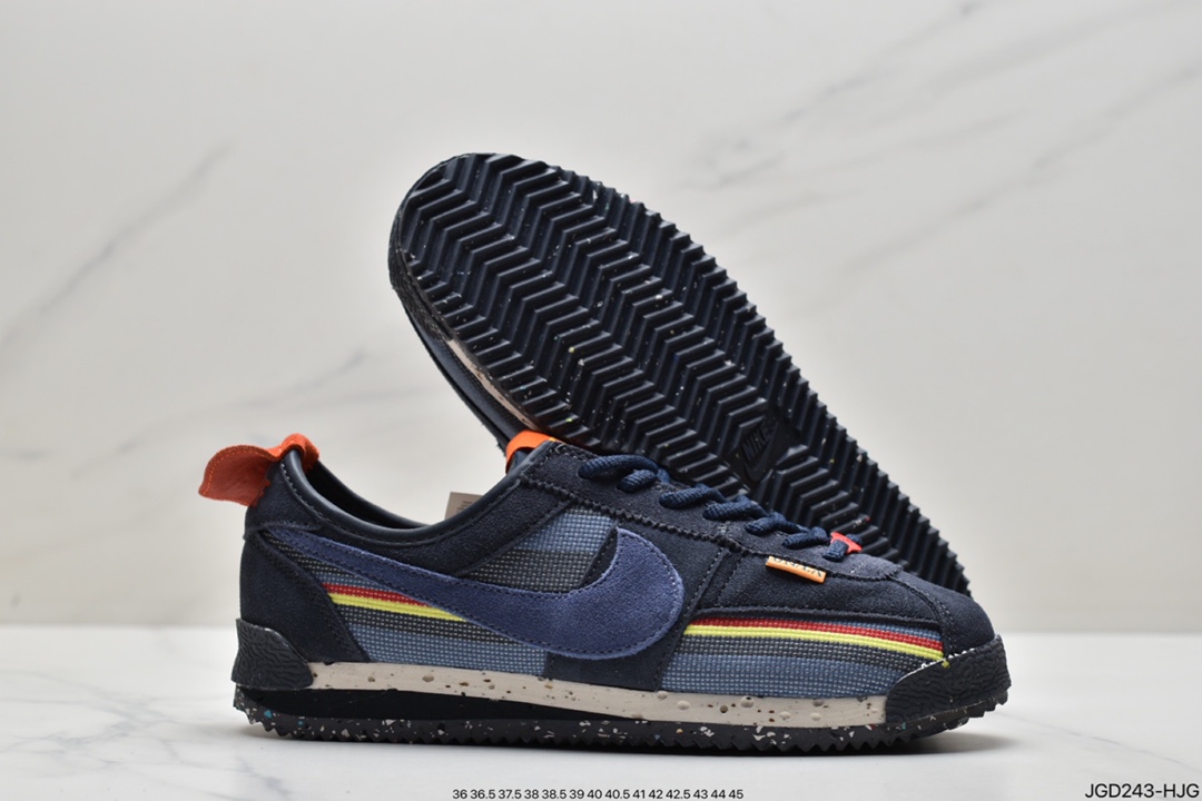 180 耐克Union x Nike Cortez情侣款 阿甘系列 运动休闲跑步鞋DR1413-009
