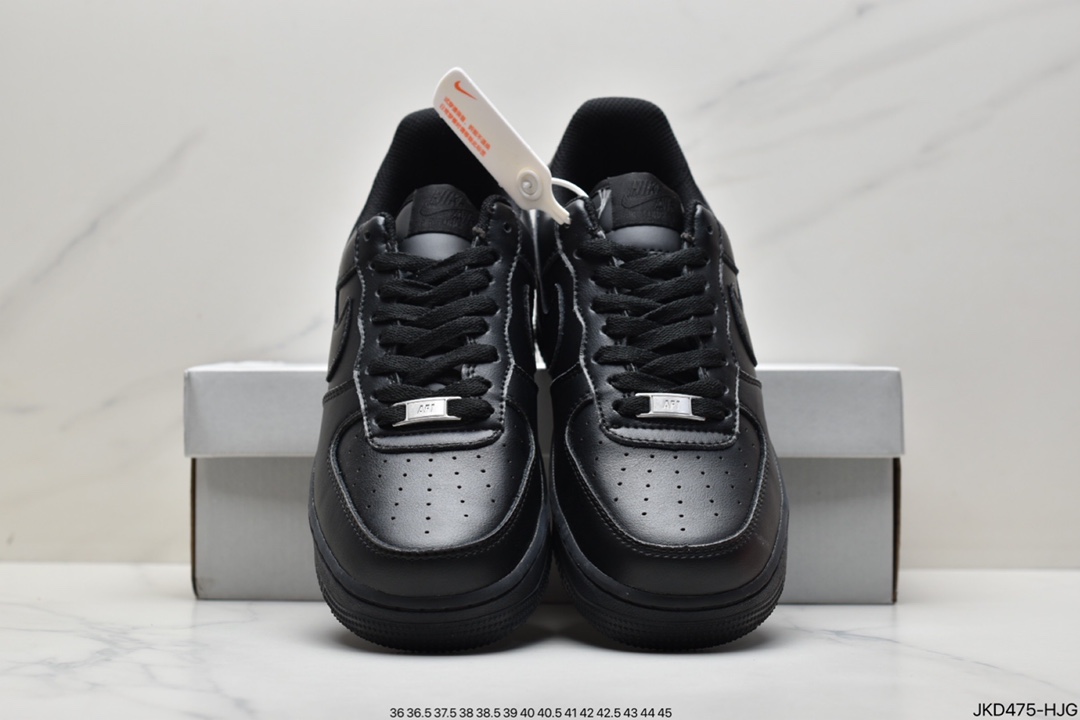 160 耐克Nike Air Force 1 Low  空军一号低帮百搭休闲运动板鞋。柔软、弹性十足的缓震性能和出色的中底设计，横跨复古与现代的外型结合，造就出风靡全球三十多年的Force 1。货号：315122 111 ID:JKD475-HJG