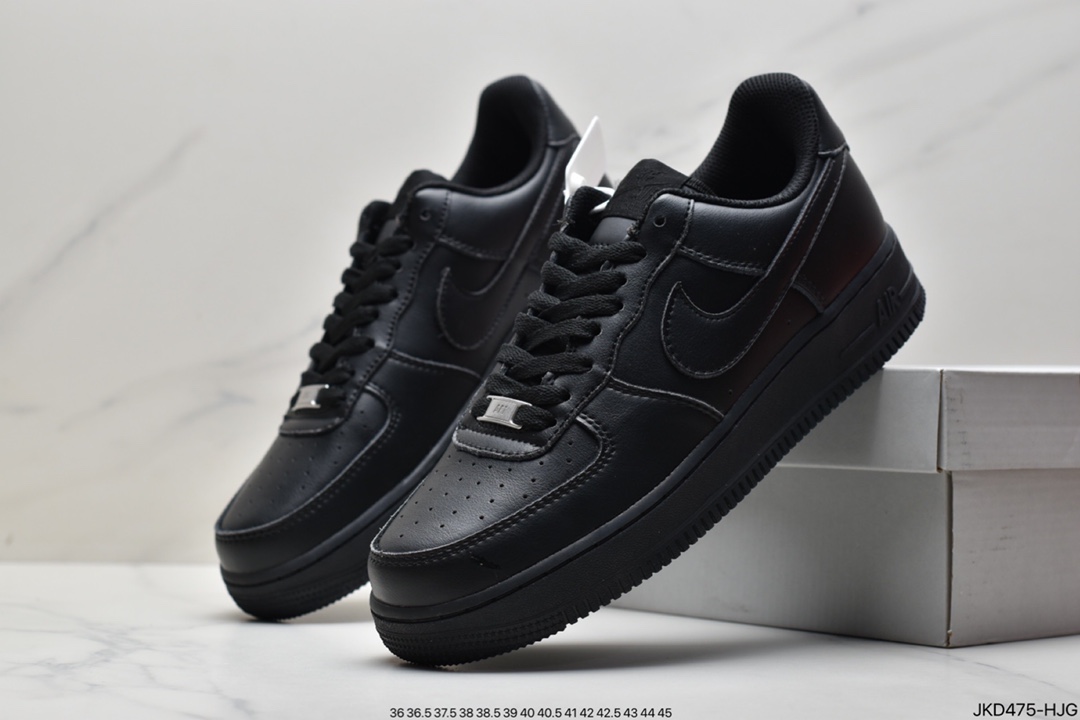 160 耐克Nike Air Force 1 Low  空军一号低帮百搭休闲运动板鞋。柔软、弹性十足的缓震性能和出色的中底设计，横跨复古与现代的外型结合，造就出风靡全球三十多年的Force 1。货号：315122 111 ID:JKD475-HJG