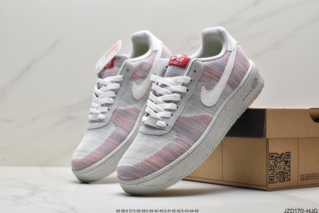 140 耐克Nike Air Force 1 Crater”Recycled Black”空军CZ1524-002