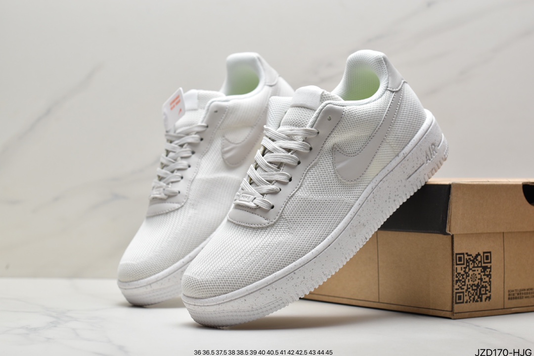 140 耐克Nike Air Force 1 Crater”Recycled Black”空军CZ1524-002