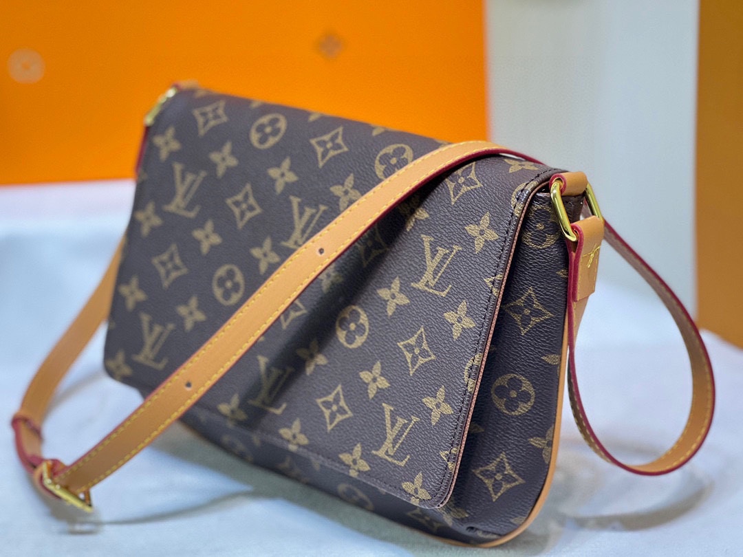 280 中古款邮差包 M51257老花 全新演绎 Neverfull 经典