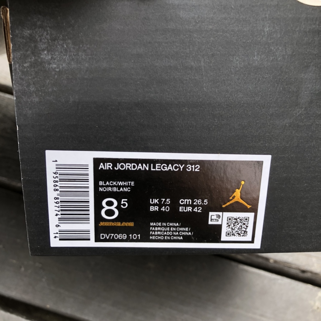 300  全新版本Air Jordan 312 AJ312 三合一低帮 CD7069-101