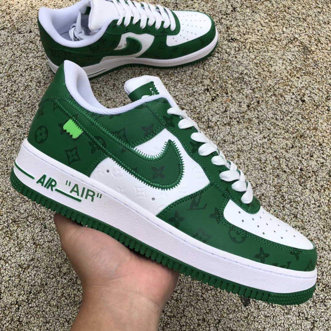 380 Louis Vuitton LV x Nike Air Force 1 x off-white 联名AF1 空军一号联名LV MS0232