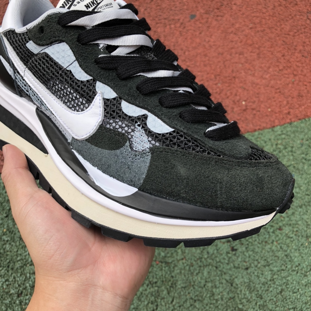 360 Nike Vaporwaffle x Sacai联名 白蓝红 跑鞋 CV1363-001