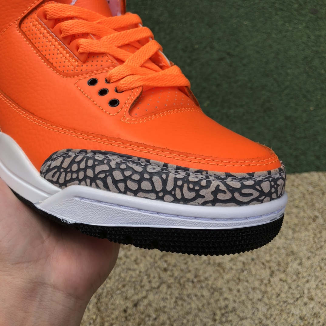 360   Air Jordan 3 Retro AJ3 橙爆裂纹 CT8532-801
