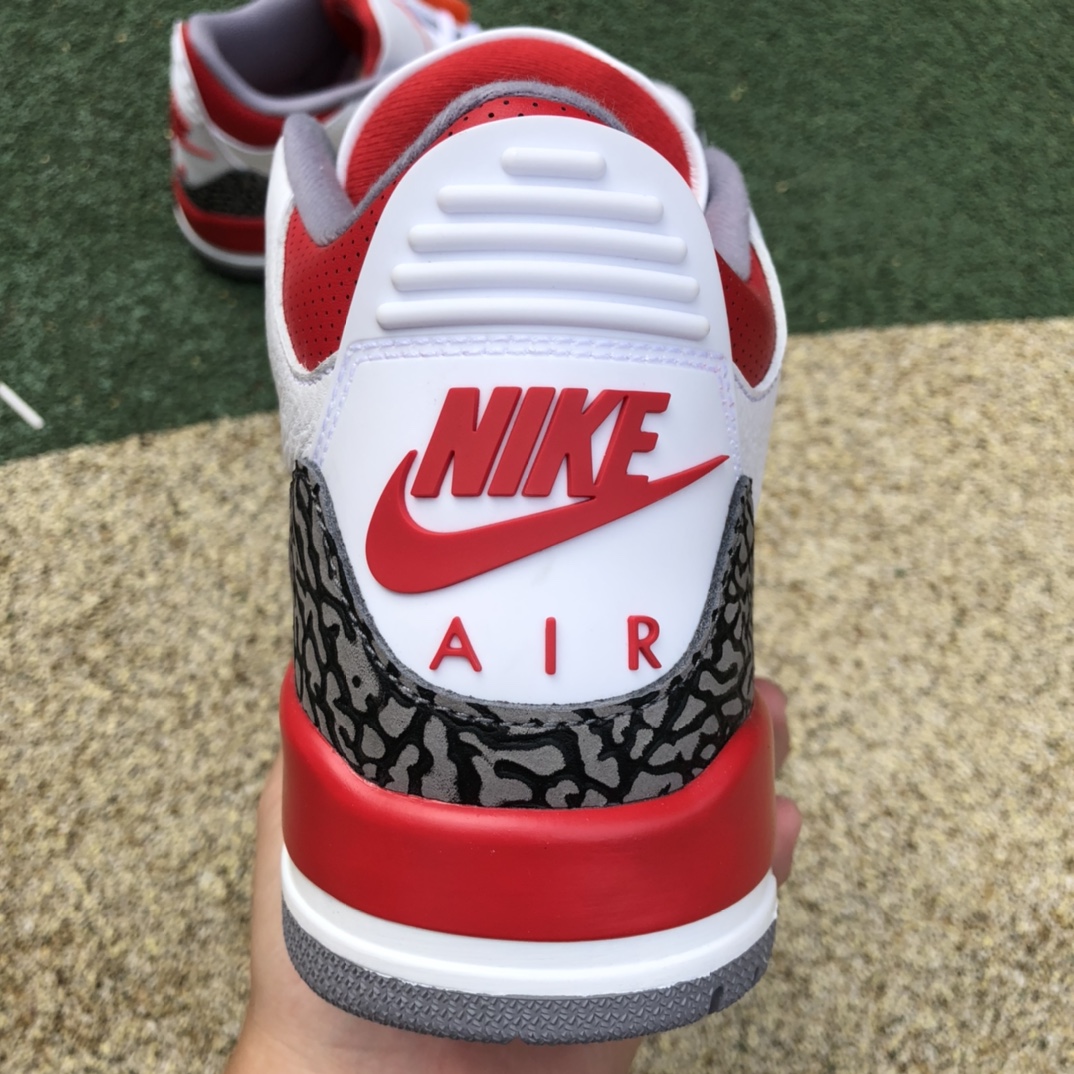 530  Air Jordan 3 OG “Fire Red” 流川枫 火红 DN3707-160