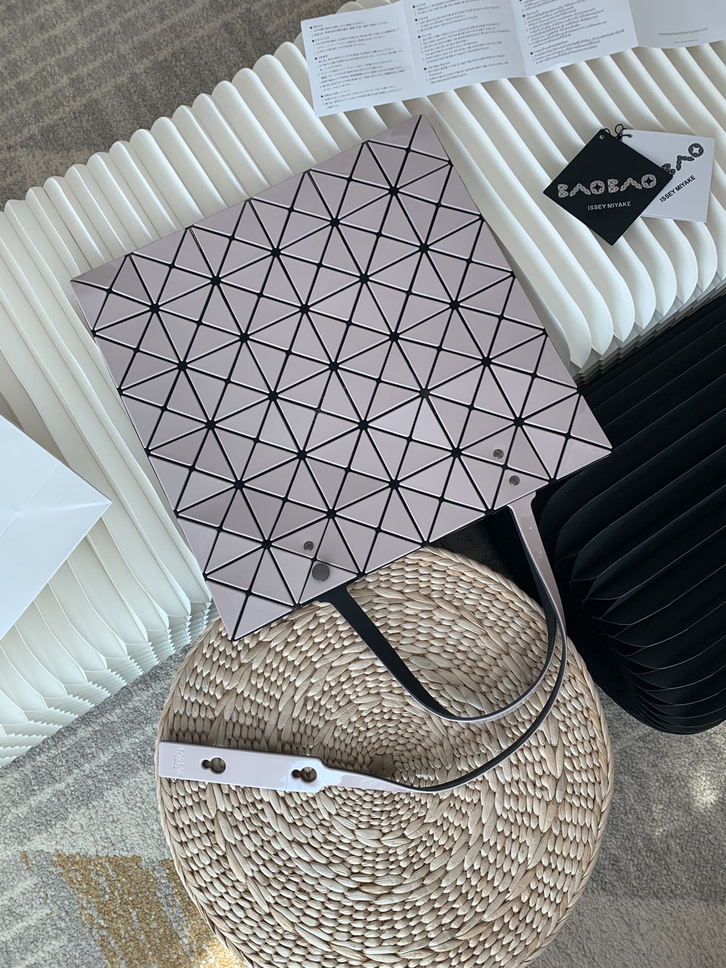 Issey Miyake Bao Bao 6x6 Tote Bag Foldable Travel Essential - 4 i1657969269 4594 2