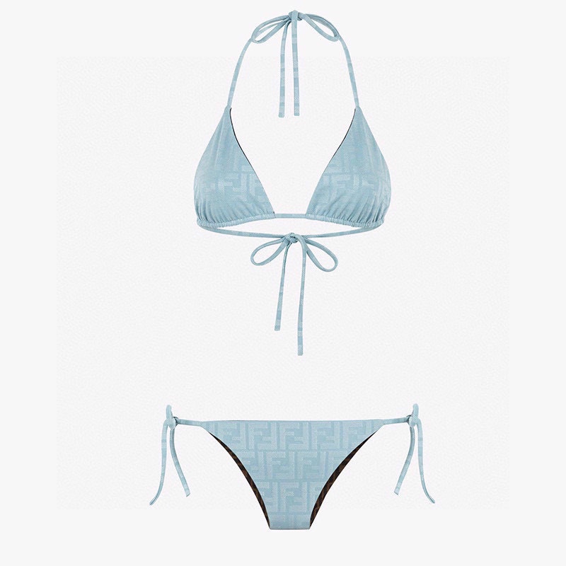 Fendi Clothing Swimwear & Beachwear Panties Blue Pink Printing