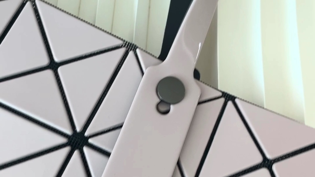 Issey Miyake BAO BAO Limited Edition Glossy Mauve Pink Tote Bag